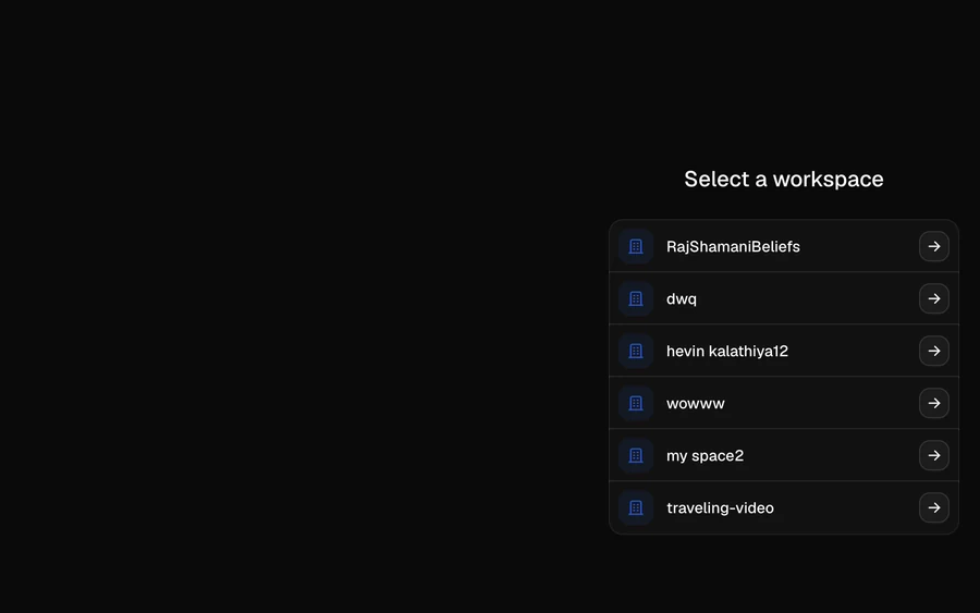 Create a workspace screenshot